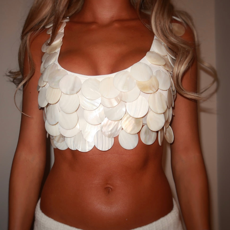 “Mother of pearl” Top