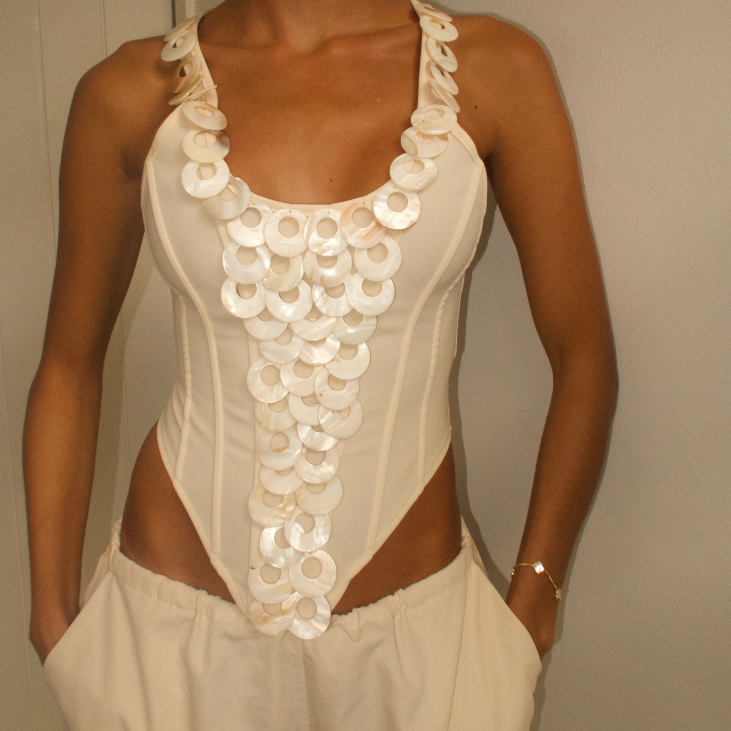 “Milk and Honey” Corset top