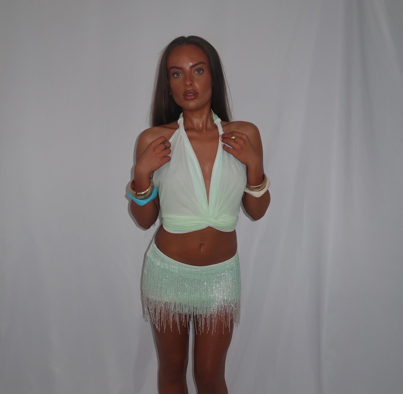 “Drop a glint” Co ord in Mint
