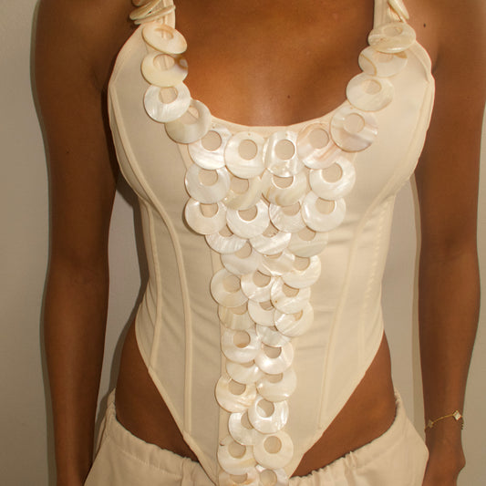 “Milk and Honey” Corset top