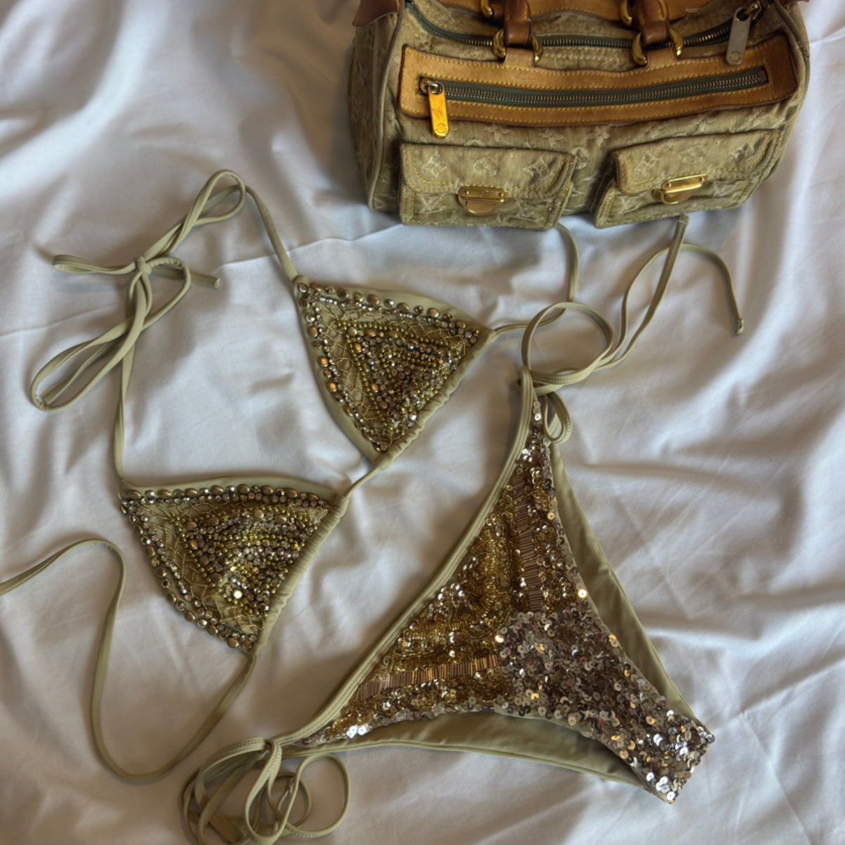 “Aztec” bikini (ready to send)