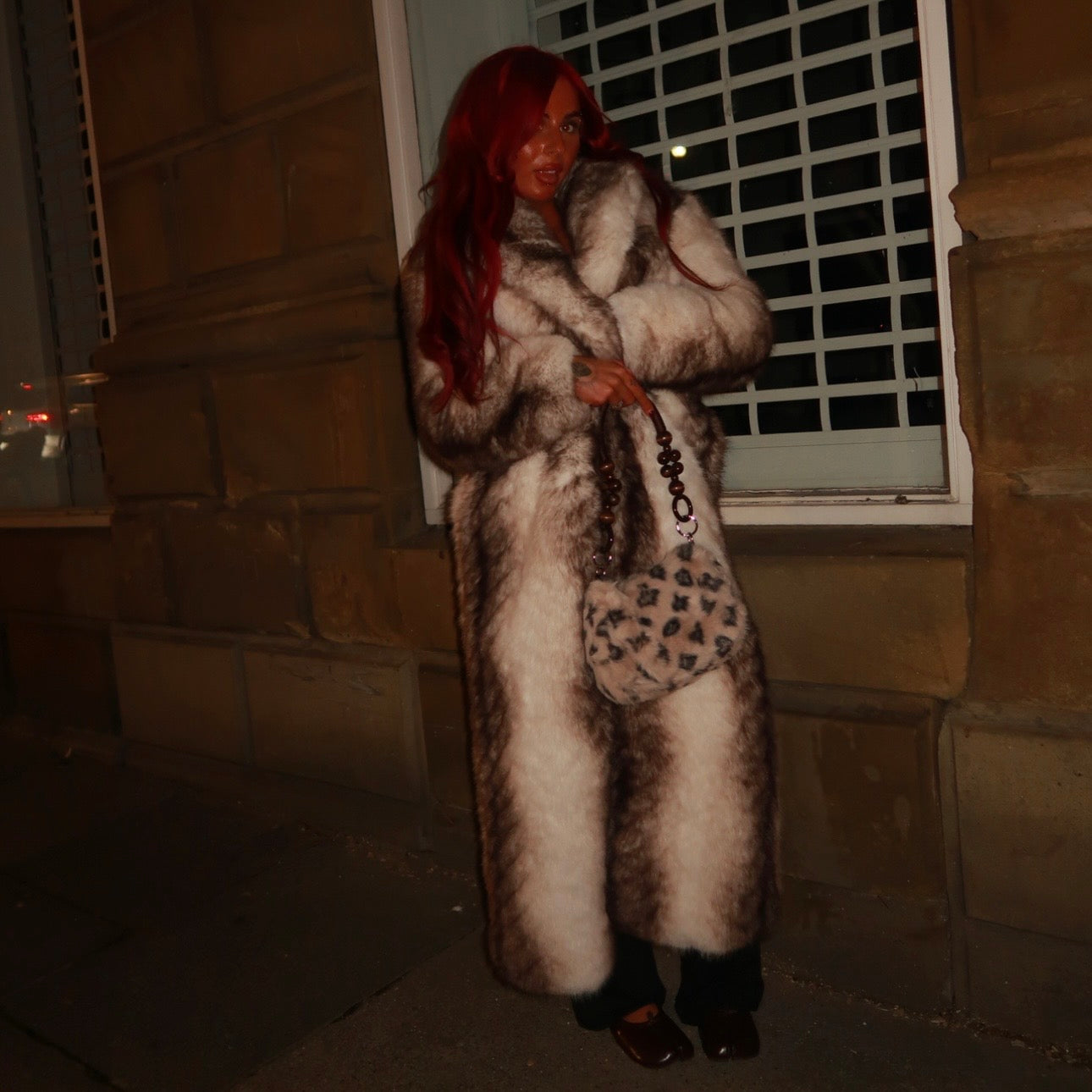 Arctic faux fur coat (Ready to ship)