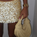 “Scale” Skirt in Lemon