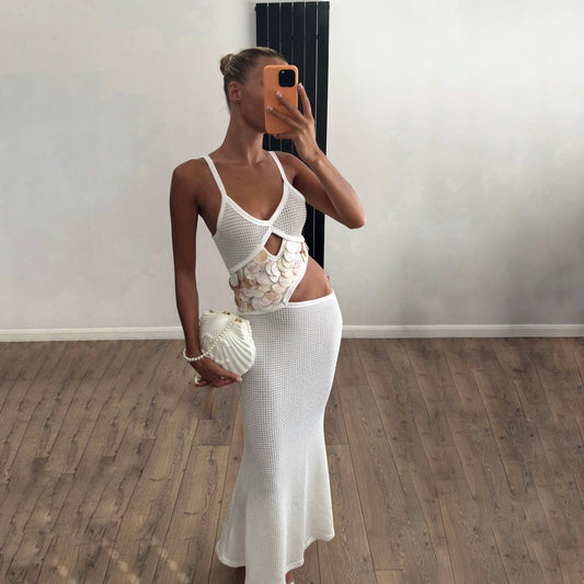 “Sister of Pearl” Maxi dress