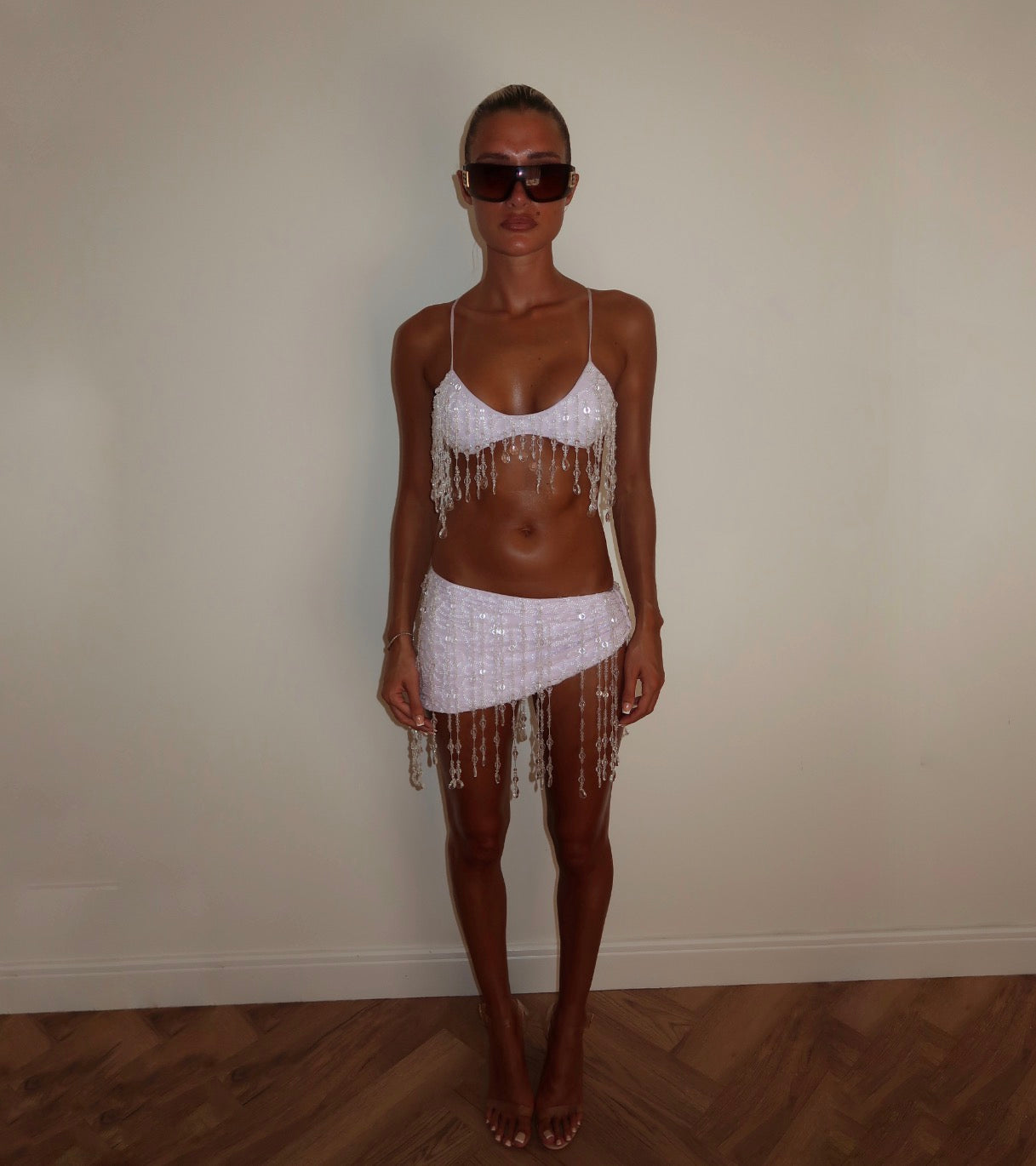 “Crystal” two piece in lilac