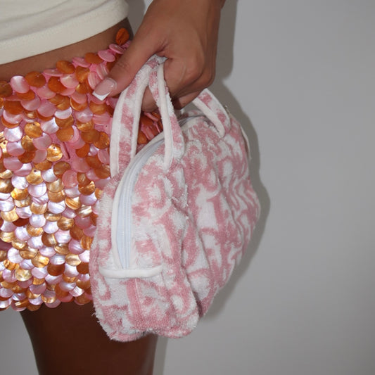 Pick n mix scale skirt - Pink and Light Orange