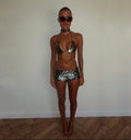 “Scale” three piece in Silver