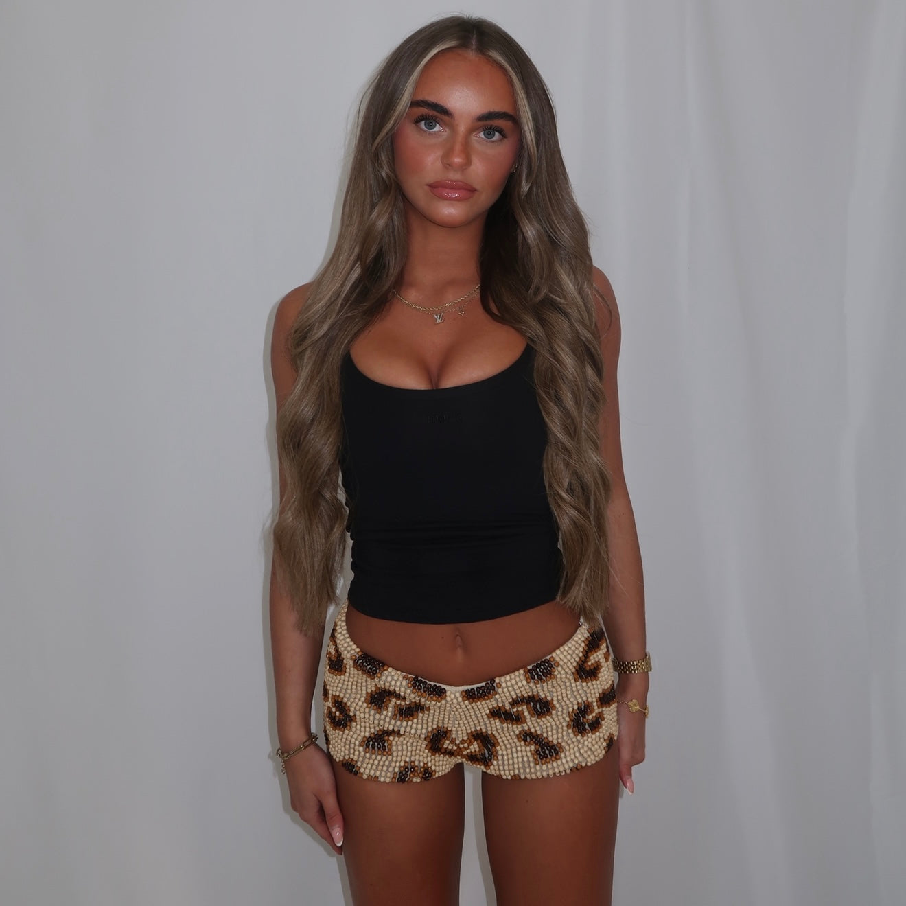 “Jaguar” mini shorts